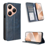 Custodia in pelle con fibbia magnetica per Huawei Pura 80 5G