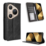 Custodia in pelle con fibbia magnetica per Huawei Pura 90 Pro 5G