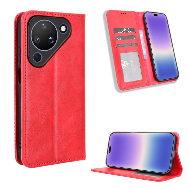 Custodia in pelle con fibbia magnetica per Huawei Pura 90 Pro 5G