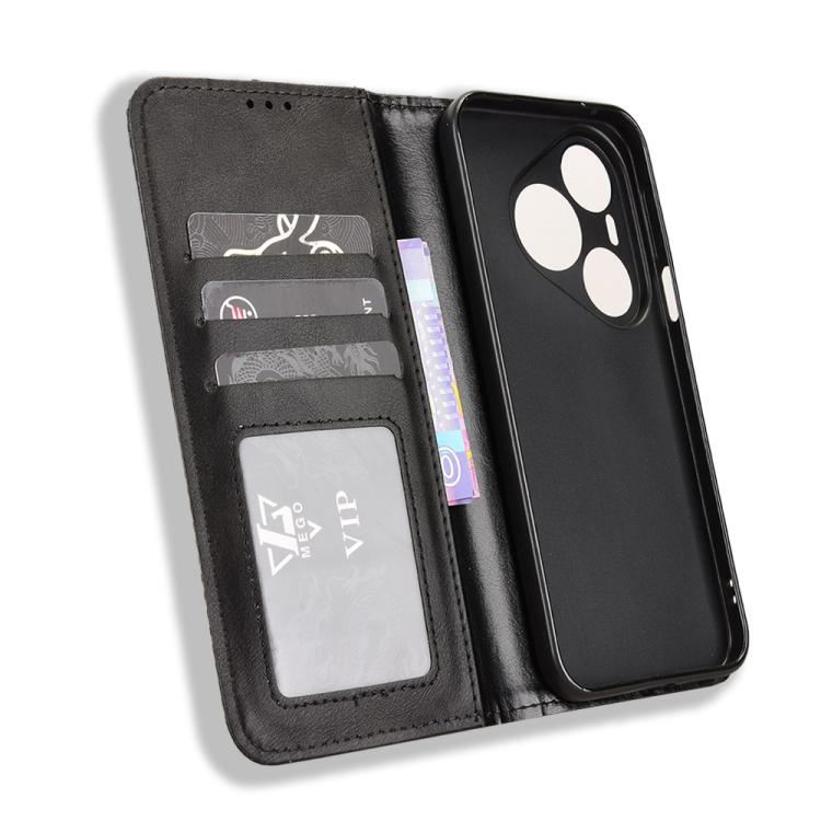 Custodia in pelle con fibbia magnetica per Huawei Pura 90 Pro 5G