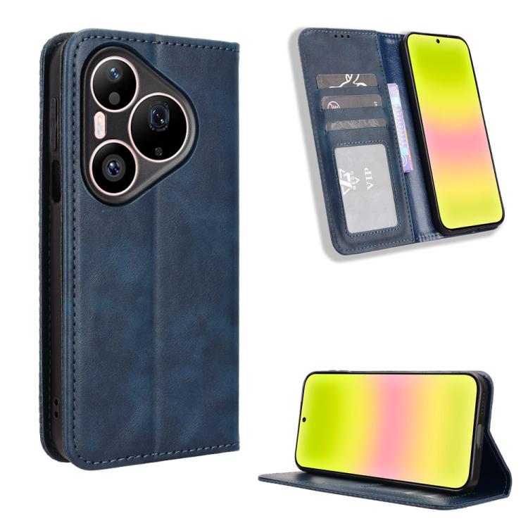 Custodia in pelle con fibbia magnetica per Huawei Pura 90 Pro 5G