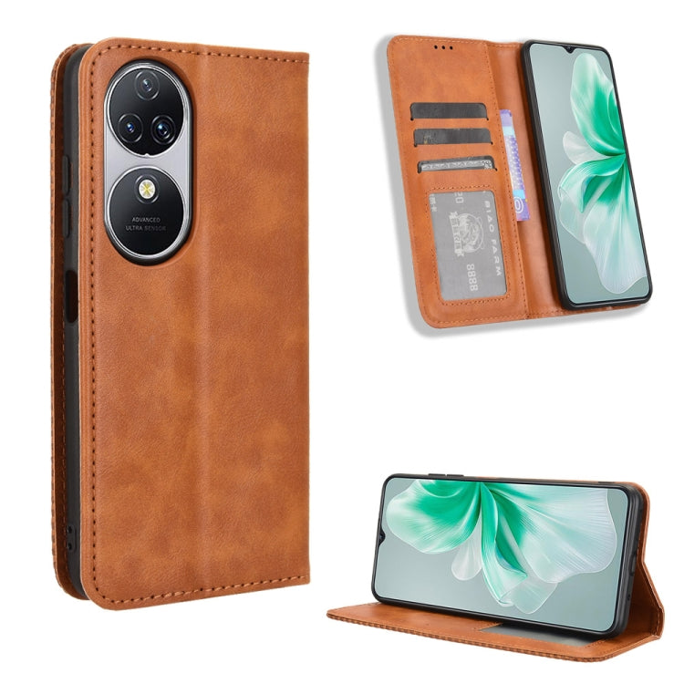 Custodia in pelle con fibbia magnetica per Oukitel C50 e modelli compatibili