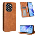 Custodia in pelle con fibbia magnetica per Oukitel C50 e modelli compatibili