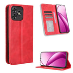 Custodia in pelle con fibbia magnetica per Oukitel C50 e modelli compatibili