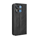 Custodia in pelle con fibbia magnetica per Oukitel C50 e modelli compatibili