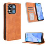 Custodia in pelle con fibbia magnetica per Oukitel C50 e modelli compatibili