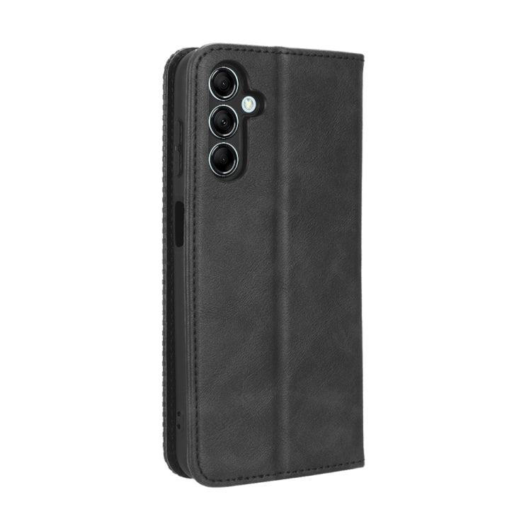 Custodia portafoglio in pelle con fibbia magnetica per smartphone