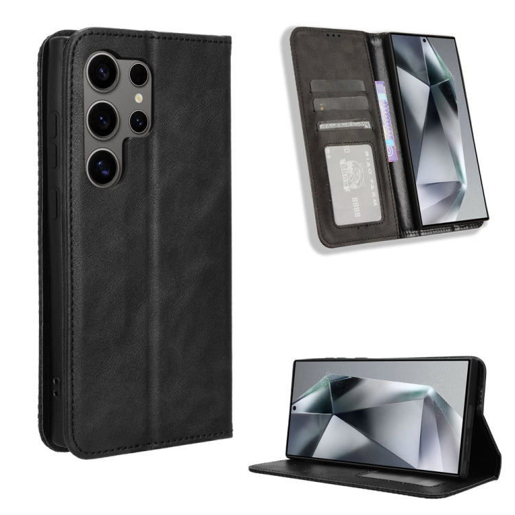 Custodia portafoglio in pelle con fibbia magnetica Samsung