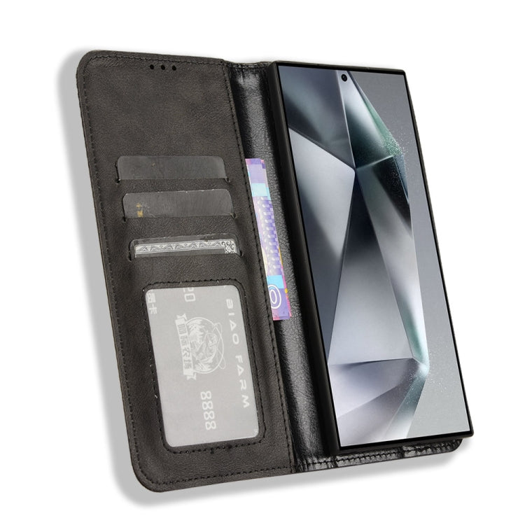 Custodia portafoglio in pelle con fibbia magnetica Samsung