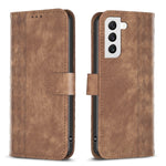 Custodia portafoglio in pelle goffrata per Samsung Galaxy S20 FE