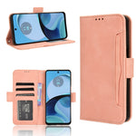 Custodia in pelle con slot per schede per Motorola Moto G54, Edge 40 Neo, Moto