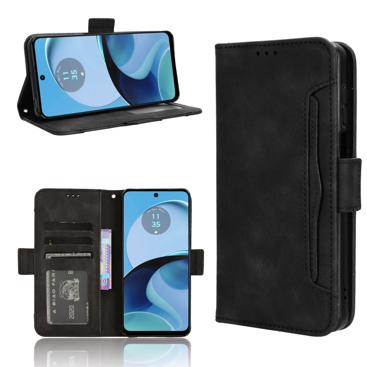 Custodia in pelle con slot per schede per Motorola Moto G54, Edge 40 Neo, Moto