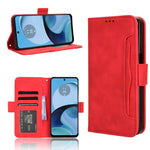 Custodia in pelle con slot per schede per Motorola Moto G54, Edge 40 Neo, Moto
