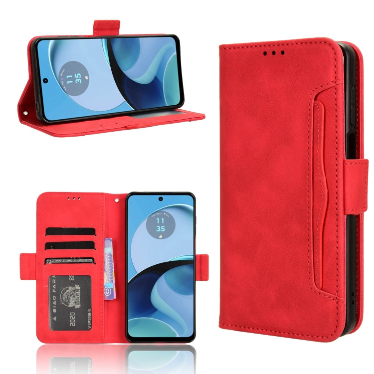Custodia in pelle con slot per schede per Motorola Moto G54, Edge 40 Neo, Moto