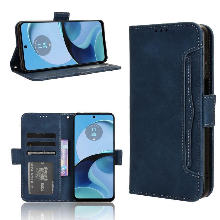 Custodia in pelle con slot per schede per Motorola Moto G54, Edge 40 Neo, Moto