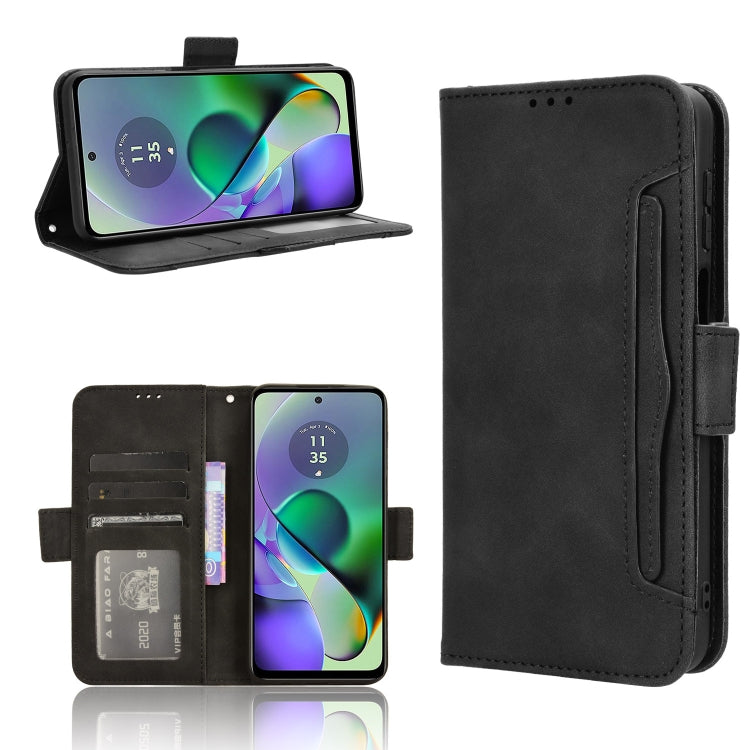 Custodia in pelle con slot per schede per Motorola Moto G54, Edge 40 Neo, Moto