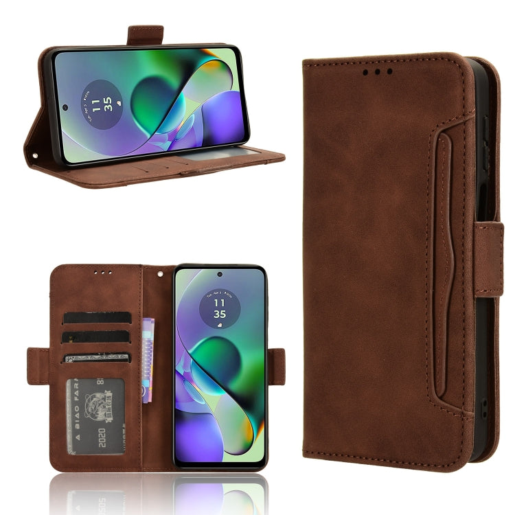 Custodia in pelle con slot per schede per Motorola Moto G54, Edge 40 Neo, Moto