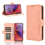 Custodia in pelle con slot per schede per Motorola Moto G54, Edge 40 Neo, Moto