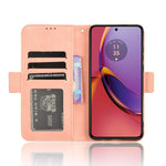 Custodia in pelle con slot per schede per Motorola Moto G54, Edge 40 Neo, Moto