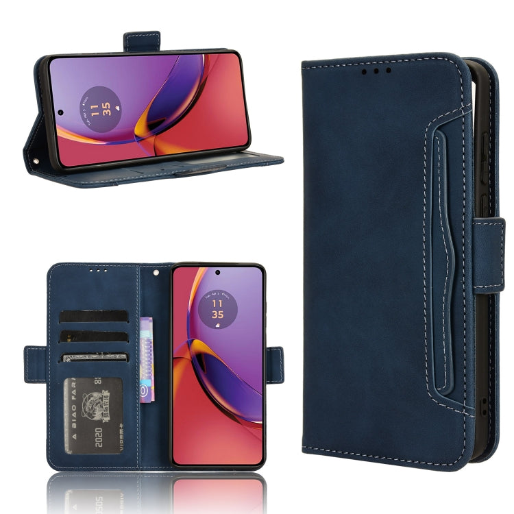 Custodia in pelle con slot per schede per Motorola Moto G54, Edge 40 Neo, Moto