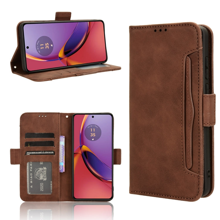 Custodia in pelle con slot per schede per Motorola Moto G54, Edge 40 Neo, Moto