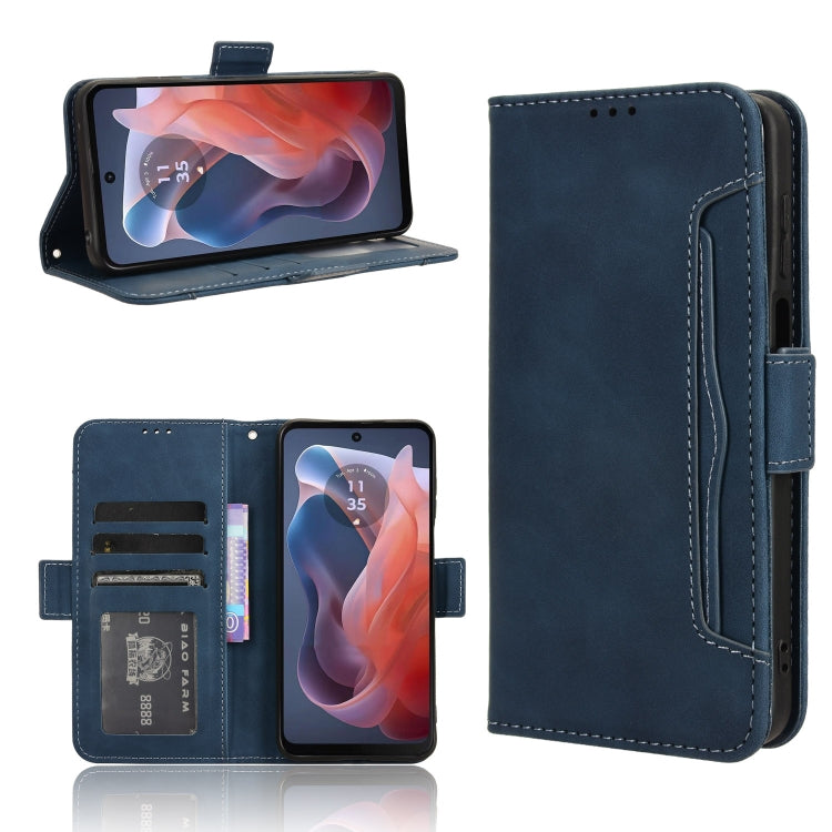 Custodia in pelle con slot per schede per Motorola Moto G34 e modelli