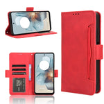 Custodia in pelle con slot per schede per Motorola Moto G34 e modelli