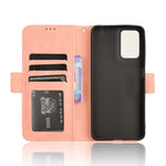 Custodia in pelle con slot per schede per Motorola Moto G34 e modelli