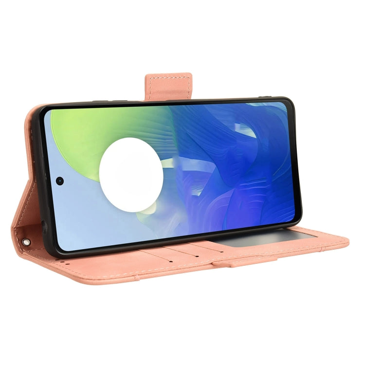 Custodia in pelle con slot per schede per Motorola Moto G34 e modelli