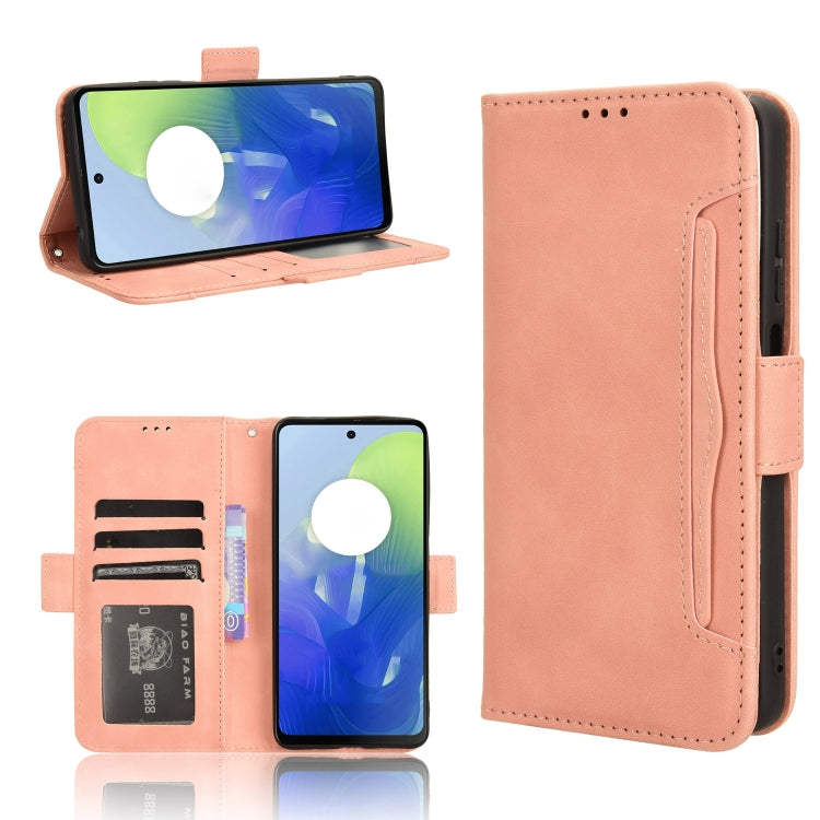 Custodia in pelle con slot per schede per Motorola Moto G34 e modelli