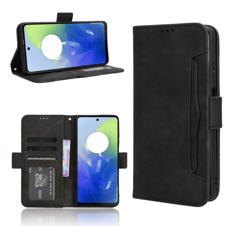 Custodia in pelle con slot per schede per Motorola Moto G34 e modelli
