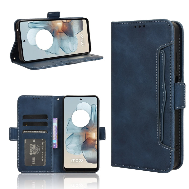 Custodia in pelle con slot per schede per Motorola Moto G34 e modelli