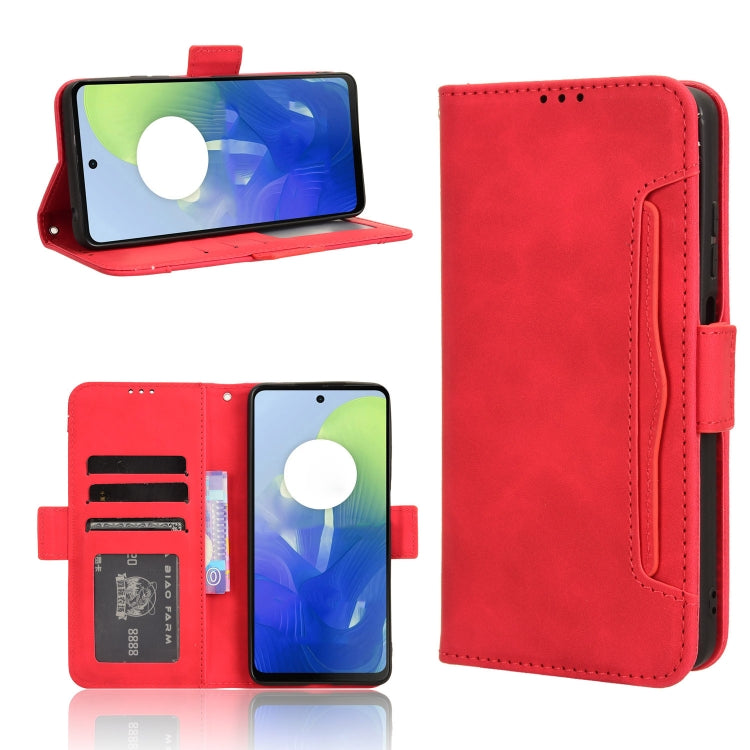 Custodia in pelle con slot per schede per Motorola Moto G64 5G e modelli