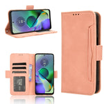 Custodia in pelle con slot per schede per Motorola Moto G64 5G e modelli