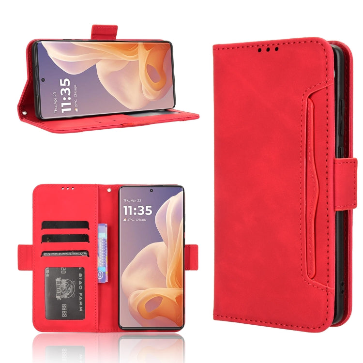 Custodia in pelle con slot per schede per Motorola Moto G64 5G e modelli