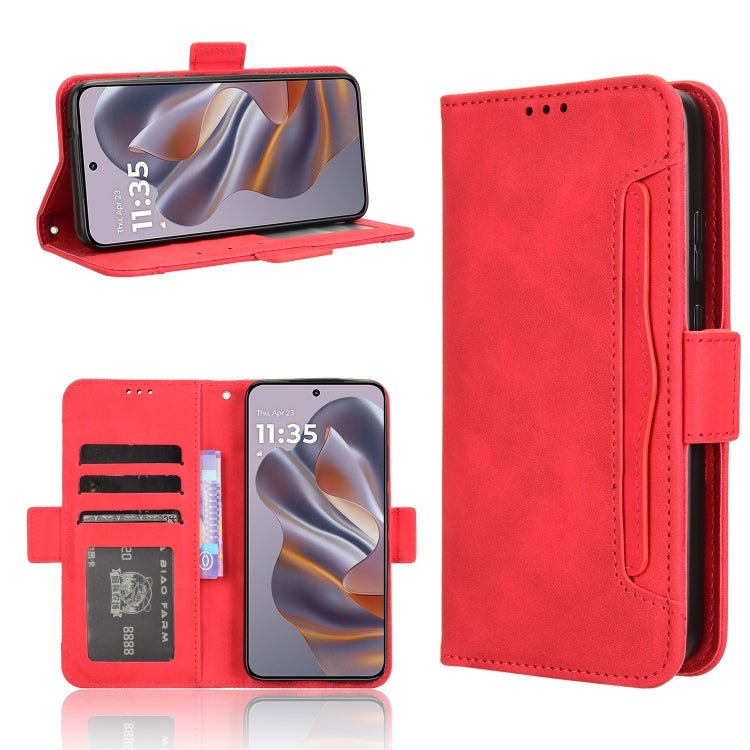 Custodia in pelle con slot per schede per Motorola Moto S50 5G e Edge 50 Neo