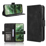 Custodia in pelle con slot per schede per Motorola Moto S50 5G e Edge 50 Neo