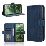 Custodia in pelle con slot per schede per Motorola Moto S50 5G e Edge 50 Neo