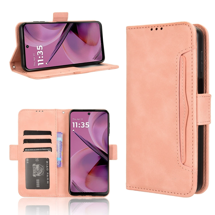 Custodia in pelle con slot per schede per Motorola Moto S50 5G e Edge 50 Neo