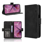 Custodia in pelle con slot per schede per Motorola Moto S50 5G e Edge 50 Neo