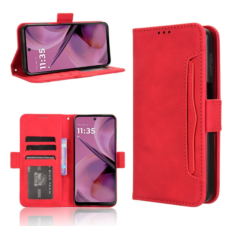 Custodia in pelle con slot per schede per Motorola Moto S50 5G e Edge 50 Neo