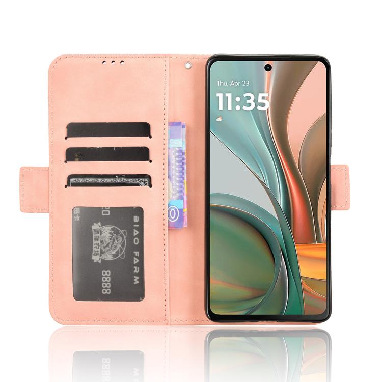 Custodia in pelle con slot per schede per Motorola Moto S50 5G e Edge 50 Neo
