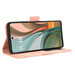 Custodia in pelle con slot per schede per Motorola Moto S50 5G e Edge 50 Neo