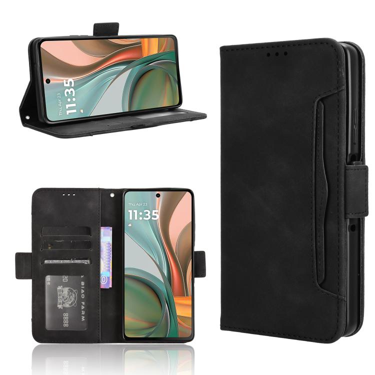 Custodia in pelle con slot per schede per Motorola Moto S50 5G e Edge 50 Neo
