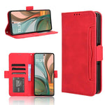 Custodia in pelle con slot per schede per Motorola Moto S50 5G e Edge 50 Neo