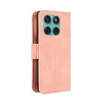 Custodia in pelle con slot per schede per Motorola Moto G05 e Moto E15
