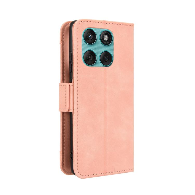 Custodia in pelle con slot per schede per Motorola Moto G05 e Moto E15