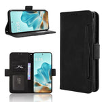 Custodia in pelle con slot per schede per Motorola Moto G05 e Moto E15