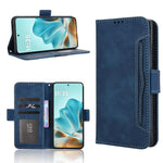 Custodia in pelle con slot per schede per Motorola Moto G05 e Moto E15