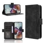 Custodia in pelle con slot per schede per Motorola Moto G06 e Edge 70 5G